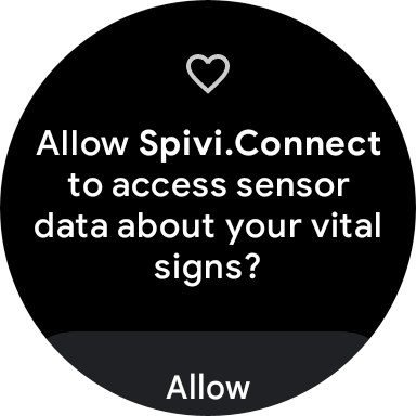 Android Watch (Spivi account pairing) – Spivi